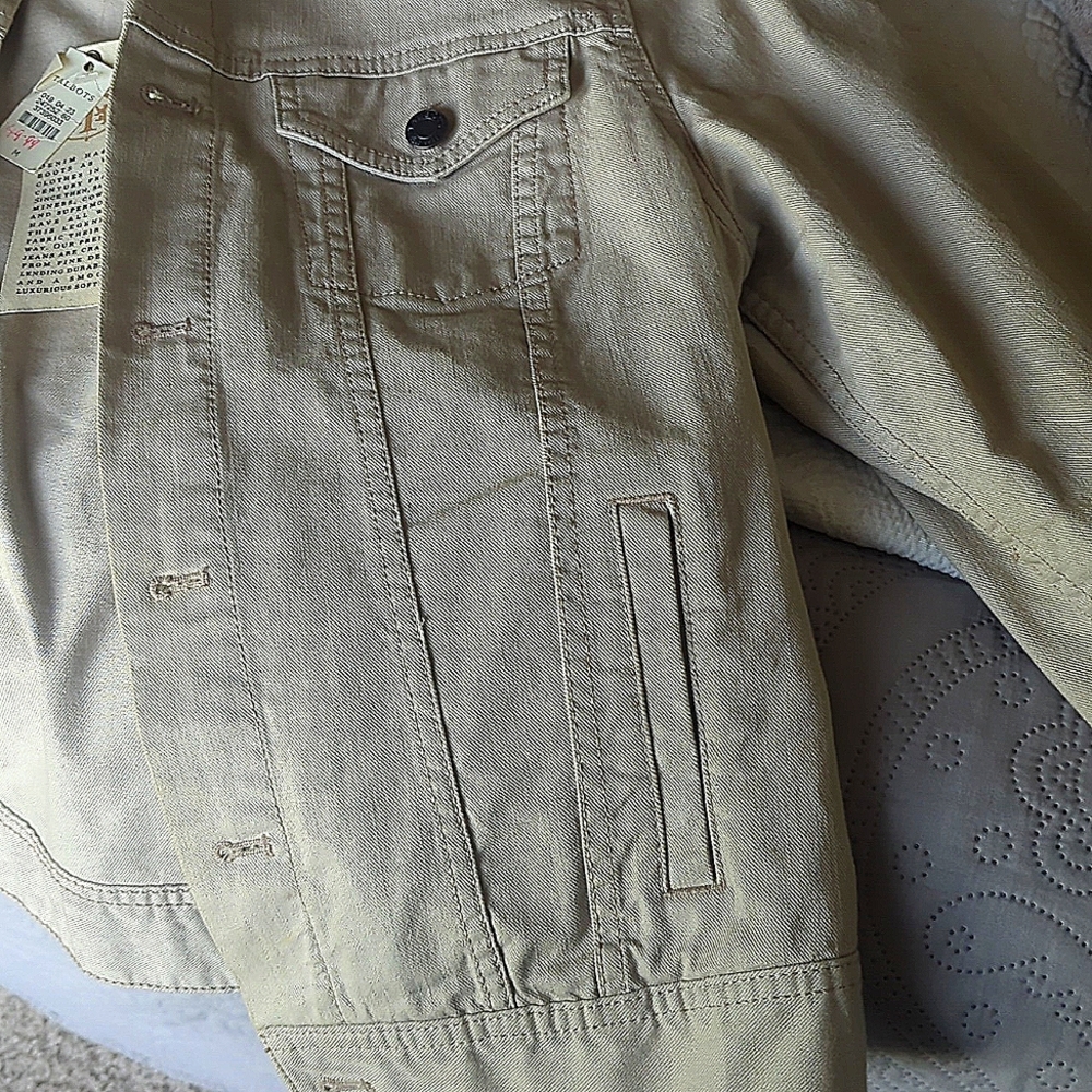 NWT Talbots Denim Jacket - Picture 5 of 7